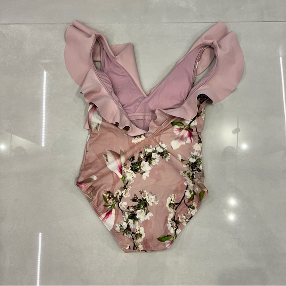 Ted Baker Berenaa Harmony Ruffle One Piece Swimsuit Women - Picture 9 of 12